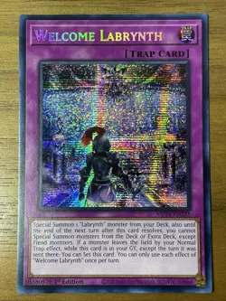 Yu-Gi-Oh - Welcome Labrynth - MP23-EN235 Prismatic Secret Rare (1 Card) - Image 1