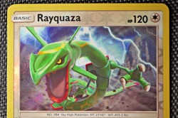 2017 RAYQUAZA 106/145 GUARDIANS RISING REVERSE HOLO Pokemon TCG Trading Card - Image 3