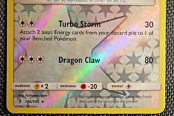 2017 RAYQUAZA 106/145 GUARDIANS RISING REVERSE HOLO Pokemon TCG Trading Card - Image 4