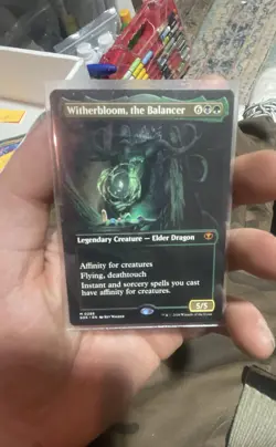 Witherbloom, the Balancer (Borderless) Secrets of Strixhaven Regular - Image 1