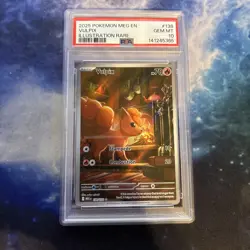 Pokemon Vulpix TCG Mega Evolution Card 138/132 Mint Condition PSA 10 - Image 1