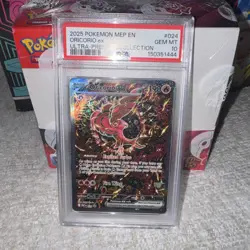 2025 POKEMON MEP-EN #024 ORICORIO ex ULTRA PREMIUM COLLECTION PSA 10 NEW!! - Image 1