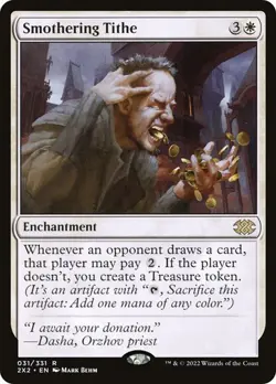 Smothering Tithe Double Masters 2022 GEM MINT Pack Fresh 031 GEM_MINT_MONSTERS - Image 1