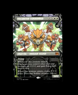 Triceraton Commander, (Borderless) Teenage Mutant Ninja Turtles Regular - Image 1