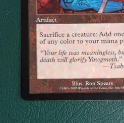 Wizards of the Coast Phyrexian Altar MTG Invasion Artifact Rare 2000 - Image 4