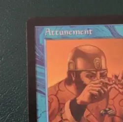 Wizards of the Coast Attunement MTG Urza's Saga Blue Enchantment Rare 1998 - Image 2