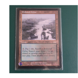 Wizards of the Coast Polluted Delta MTG Land Onslaught Rare 2002 Rob Alexander - Image 1