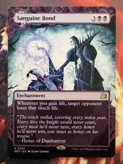 Sanguine Bond Wilds of Eldraine: Enchanting Tales Non Foil Showcase - Image 1
