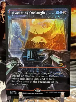 MTG | Devastating Onslaught (0361) (Showcase) ✨FOIL✨ [Edge of Eternities] - Image 1