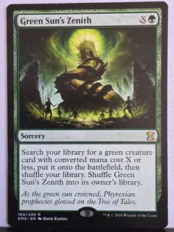 Green Sun's Zenith Eternal Masters Regular - Image 1