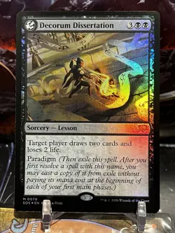 MTG | Decorum Dissertation ✨FOIL✨ [SOS] - Image 1