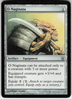 O-Naginata Saviors of Kamigawa Uncommon Magic: The Gathering NM/M - Image 1