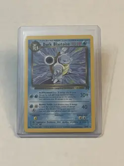 VTG Pokemon TCG Dark Blastoise 20/82 Team Rocket Non-Holo Rare WOTC 2000 LOOK!! - Image 1