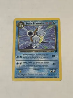 VTG Pokemon TCG Dark Blastoise 20/82 Team Rocket Non-Holo Rare WOTC 2000 LOOK!! - Image 3