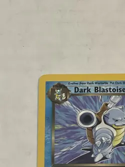 VTG Pokemon TCG Dark Blastoise 20/82 Team Rocket Non-Holo Rare WOTC 2000 LOOK!! - Image 4
