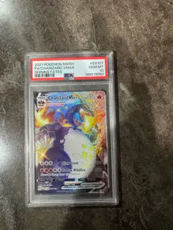 Charizard VMAX SV107/SV122 Shining Fates 2021 Pokemon Card PSA 10 Gem Mint - Image 1