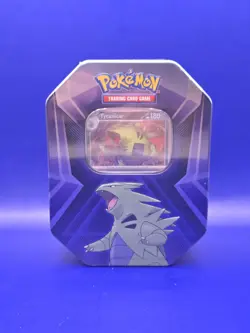 Pokemon TCG - Tyranitar Triple Whammy Collector's Tin - BRAND NEW Factory Sealed - Image 1