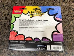 Pokemon TCG Mega Evolution Ascended Heroes Larry’s Komala 2 Pack Blister - Image 2
