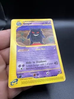 💜[HP]☹Gengar Expedition Base Set 048/165 e-Reader Rare English 2002 - Image 2