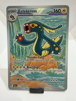 2025 Pokemon TCG English SV Black Bolt - Eelektross 115/086 - Illustration Rare - Image 1