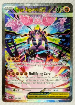 2026 Pokemon Mega Zygarde ex 120/088 Special Illustration Rare Excellent-NM/M - Image 3