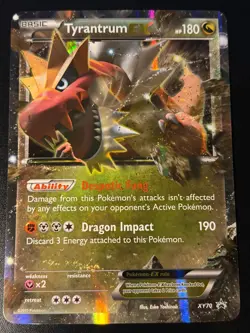 Tyrantrum EX XY70 - Pokemon Jumbo Overesized - Image 1