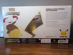 Pokemon Train on Premium Figure Collection Pikachu Vmax Celebrations Box - Image 3