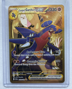 Cynthia’s Garchomp EX 241/182 Full Art Holo Pokemon NM Fresh Pull - Image 1