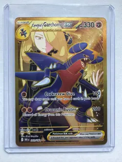 Cynthia’s Garchomp EX 241/182 Full Art Holo Pokemon NM Fresh Pull - Image 2