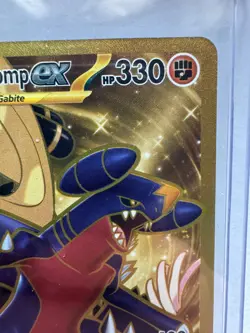 Cynthia’s Garchomp EX 241/182 Full Art Holo Pokemon NM Fresh Pull - Image 5