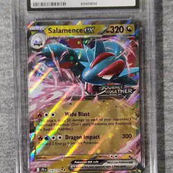 Salamence ex 114/159 Journey Together Stamped Holo Double Rare. CGC GEM MINT 10! - Image 1