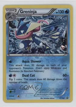 Greninja (Evolutions 1 Pack) Holo Pokemon XY Black Star Promo #XY162 - Image 1