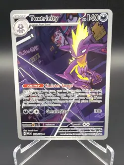 Toxtricity 103/094 Me02: Phantasmal Flames Illustration Rare Pokemon Clean - Image 1