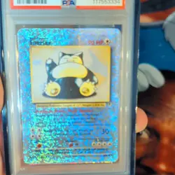 Pokemon TCG 2002 Legendary Collection Snorlax 64/110 Reverse Holo PSA 6 EN - Image 3