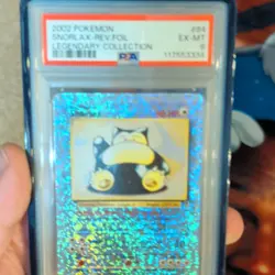Pokemon TCG 2002 Legendary Collection Snorlax 64/110 Reverse Holo PSA 6 EN - Image 4