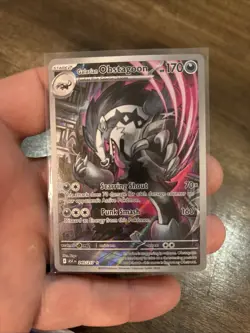 Pokemon - 245/217 Galarian Obstagoon Illustration Rare - Ascended Heroes - Image 1