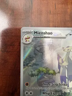 Pokemon Mienshao 200/182 Paradox Rift Illustration Art Rare NM/M - Image 3