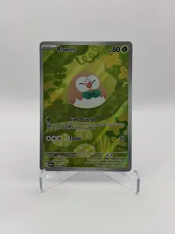 Pokemon Rowlet Illustration Rare Full Art Near Mint Perfect Order 090/088.NM 💎 - Image 1