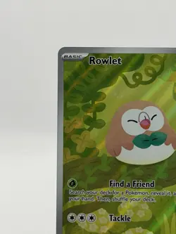 Pokemon Rowlet Illustration Rare Full Art Near Mint Perfect Order 090/088.NM 💎 - Image 2