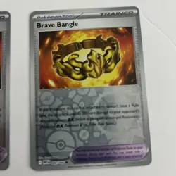 2x Pokemon TCG Holo Brave Bangle 080/086 Sv: White Flare NM - Image 3
