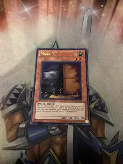 Yugioh Maxx "C" STOR-EN086 Secret Rare 1st Ed LP - Image 1