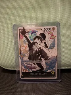 One Piece Monkey.D.Luffy (ST29-001/31) Starter Deck 29 Egghead LP FOIL- Parallel - Image 1