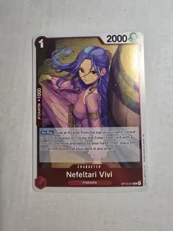 Nefeltari Vivi Character OP13-012 One Piece TCG NM - Image 1