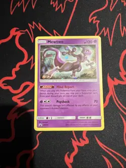 Mewtwo SM214 - Black Star Promo - Holo Pokemon Card - Near Mint (NM) - Image 1
