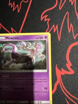 Mewtwo SM214 - Black Star Promo - Holo Pokemon Card - Near Mint (NM) - Image 4
