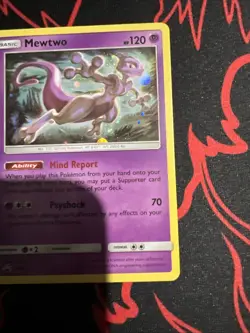 Mewtwo SM214 - Black Star Promo - Holo Pokemon Card - Near Mint (NM) - Image 5