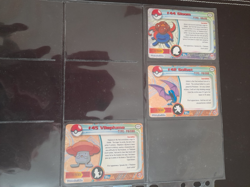 10 Pokemon TV Animation Series 1 Cards from Topps 1999 with rounded corners. - Image 2