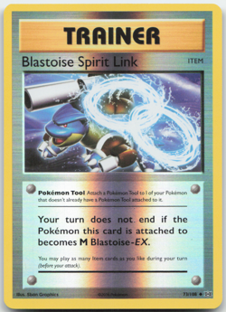 Blastoise Spirit Link 73/108 XY Reverse Holo Evolutions Pokemon Card NM - Image 1