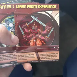 BAKUGAN Battle Brawlers "LEARN FROM EXPERIENCE" Ability Card 32/48d BA323 - Image 1