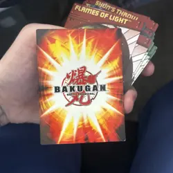 BAKUGAN Battle Brawlers "LEARN FROM EXPERIENCE" Ability Card 32/48d BA323 - Image 2
